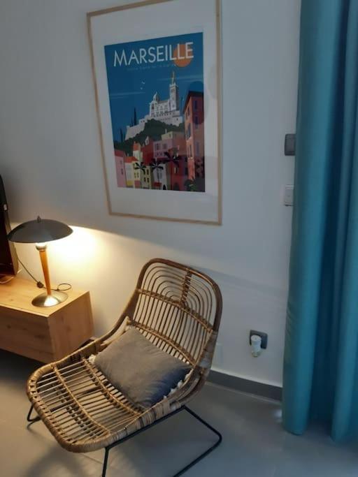 Grand Studio Avec Patio Marseille Exteriér fotografie